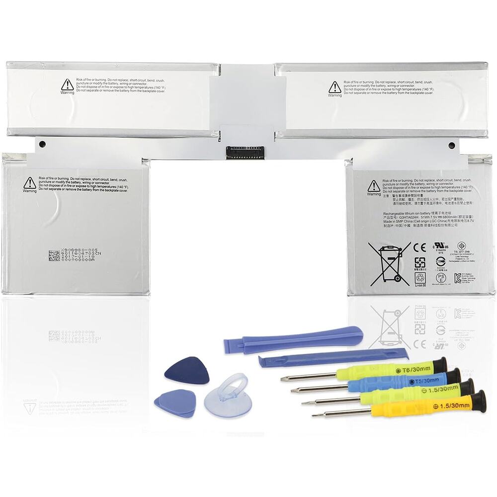 G3HTA024H Keyboard Battery Compatible with Microsoft Surface Book 1 Model ETC..